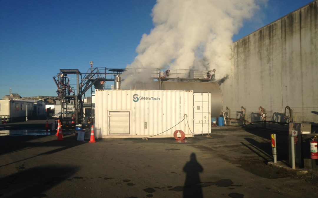 Fulton Hogan Steam Decontamination